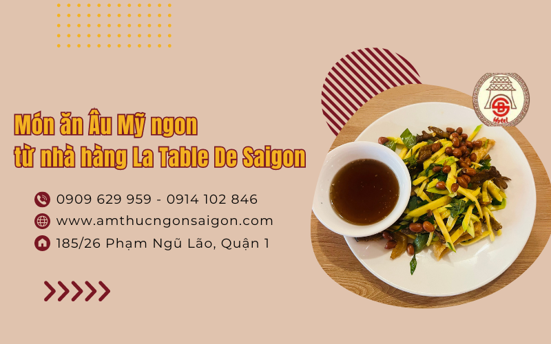 nhà hàng La Table De Saigon