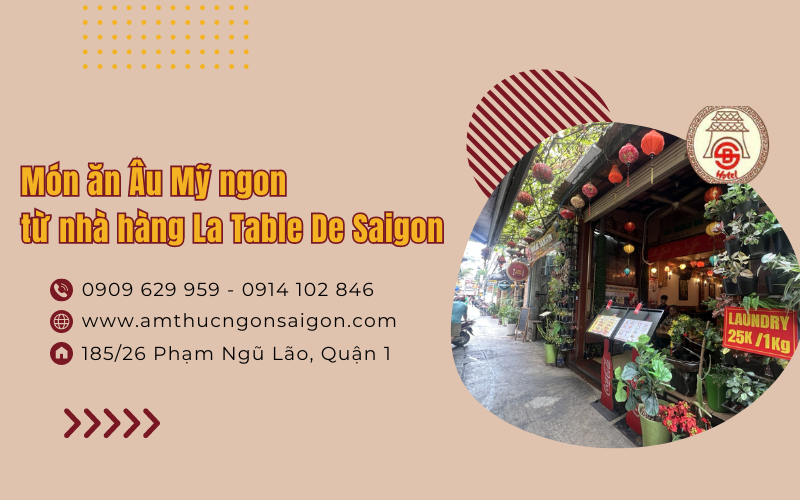 nhà hàng La Table De Saigon